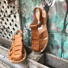 Sandalia franciscana superconfort camel. s06v-2201 en internet