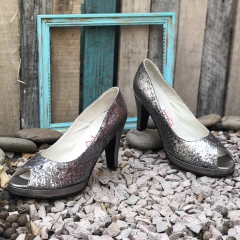 Stilettos boca de pez, peltre lame. e03-3006 en internet