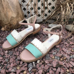 Sandalias combinadas.. e03v-501 - Altas de Olivos