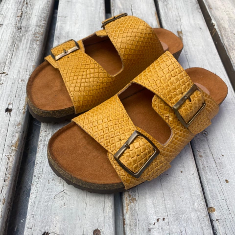 Chinelas birk 2 hebillas maiz. q09v-alicante