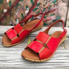 Sandalias pach rojas. m01v-800 en internet