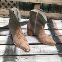 Texana combinada verde cemento y ana conda . e03-23033*466 - Altas de Olivos