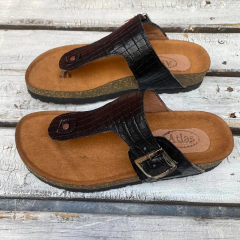 Ojotas base birk negras. q09v-roma en internet