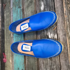 Alpargata lisa azulino. v07-011*111 - comprar online