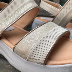 Sandalias tiza y platino. p02v-533 - tienda online