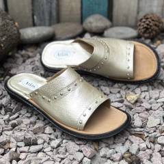 Chinelas confort, metalizado platino. s06v-704 - comprar online