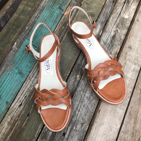 Sandalias trenza, suela. . e03v-10033