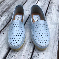 Alpargatas pic celeste crema del cielo. v07-010*111 - comprar online