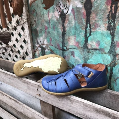 Sandalias franciscanas Agua Patagona track15 azul jean a04v-tk15