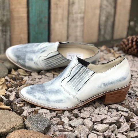 Charrito gastado blanco. Único N*43. e03i-531ng