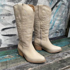 Texanas bordadas natural hueso. p02i-1855 - comprar online