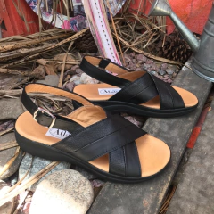 Sandalias negras. j05v-3700