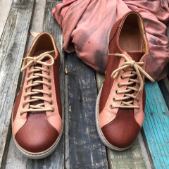 Zapatillas combinadas suela y nude s06*901-151 en internet