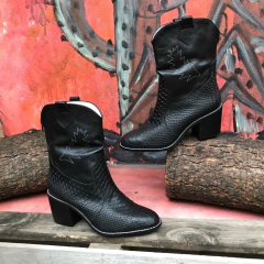 Texanas con tacón negras n* 41 . e03i-2008 en internet