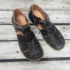 Sandalias franciscanas Agua Patagona Huesos negro stone. a04v-H15 en internet