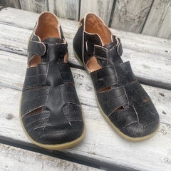 Sandalias franciscanas Agua Patagona Huesos negro stone. a04v-H15 - Altas de Olivos