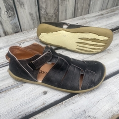 Sandalias franciscanas Agua Patagona Huesos negro stone. a04v-H15 - comprar online