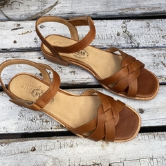 Sandalias trenzadas, suela. s06v-369B - Altas de Olivos
