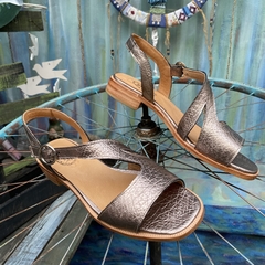 Sandalias metalizadas Peltre -s06v-368B