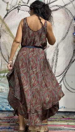 Imagen de Vestido doble falda de seda . soyo*69087