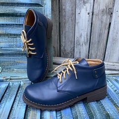 Botinetas horma borcego azul. j05i-650.ngi - tienda online