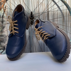 Botinetas horma borcego azul. j05i-650.ngi