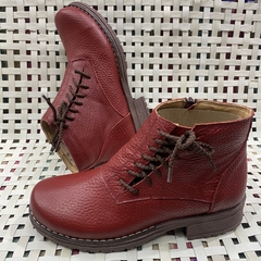 Botineta baja roja. j05i-1747.ngi