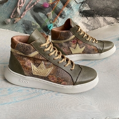Botitas basket combinadas queen oliva. q09m*oliva - comprar online