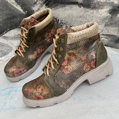 Borcegos floreados queen . q09i-trento.ngi - tienda online