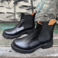 Botitas con elásticos negros queen . q09i-bremen.ngi - tienda online