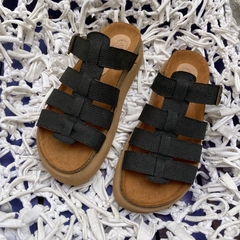 Chinelas Olivia, negras. q09v - comprar online