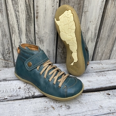 Botitas Agua Patagona track12 azul petróleo a04-tk12* - comprar online
