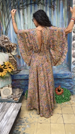Vestido largo de seda de la india. soyo*69118 - comprar online