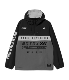 ANORAK RACING NEGRO/GRIS