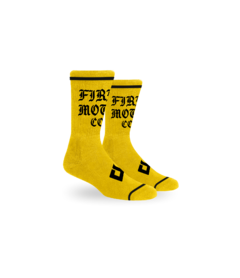 SOCK RANDOM AMARILLO/NEGRO