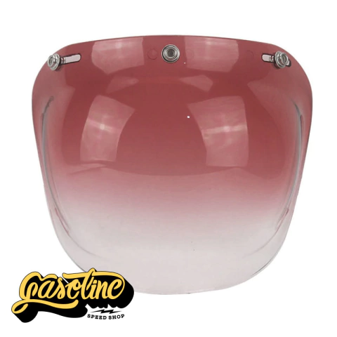 Viseira Gasoline Bubble - Rosa Degradê