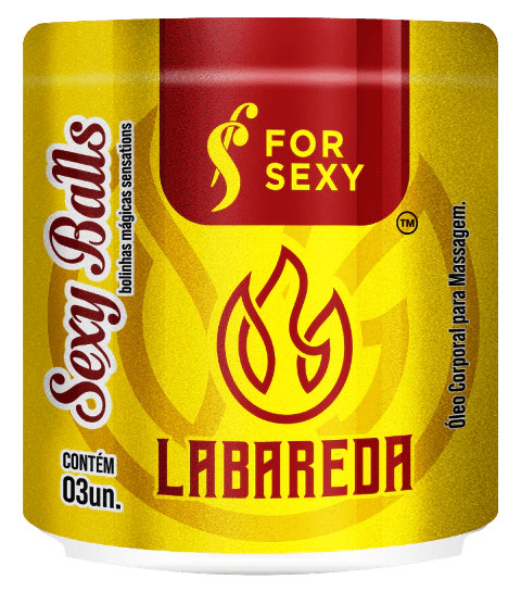 Sexy Balls Labareda Lubrifica e Aquece Muito 03 unds