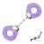 Algema de Metal Love Cuffs com Pelúcia