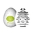 Masturbador Egg Tenga Magical Kiss - comprar online