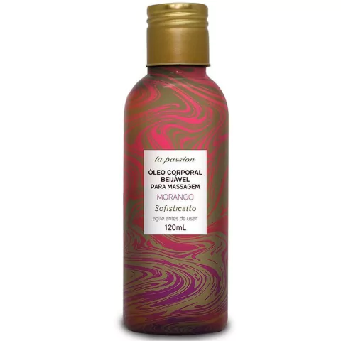 Óleo Beijável Massagem La Passion 120ml Sofisticatto na internet