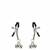 Grampos para Mamilos com Guizo Duplo com Presilhas Ajustáveis – SD-031 / SD-032