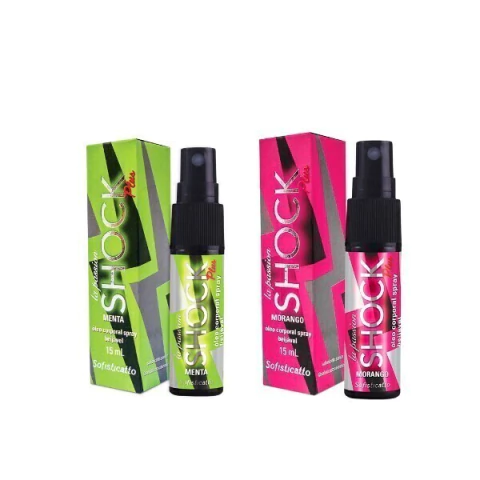 Shock Plus Gel Eletrizante Beijável 15ml Sofisticatto