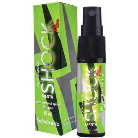 Shock Plus Gel Eletrizante Beijável 15ml Sofisticatto na internet