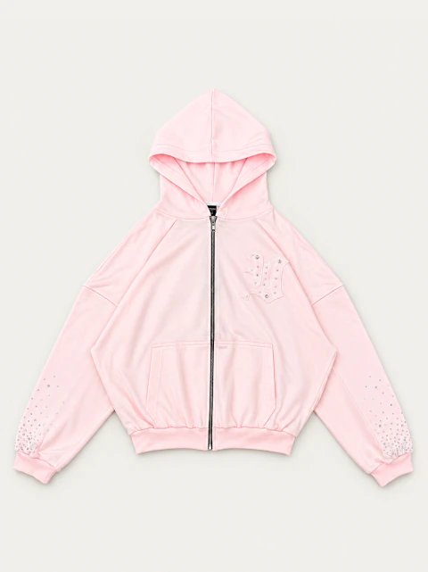 Campera Pink Strass