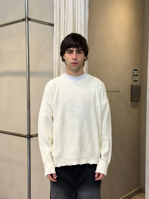 Sweater Classic Studio - Crudo