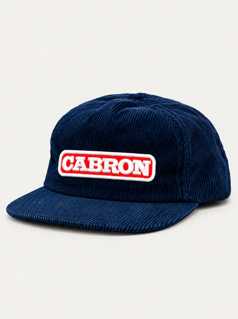 Gorra Cabron Corderoy Blue