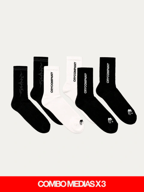 Combo medias X3 - Promo Limitada