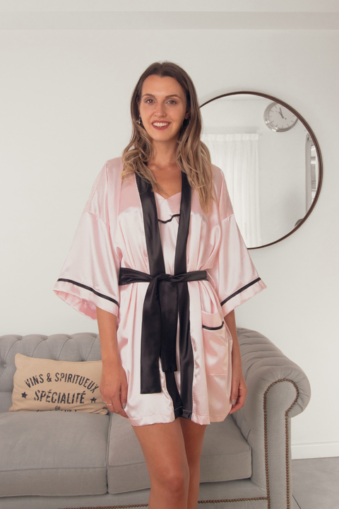 Pijama CARMEN (Color sweet pink) - comprar online