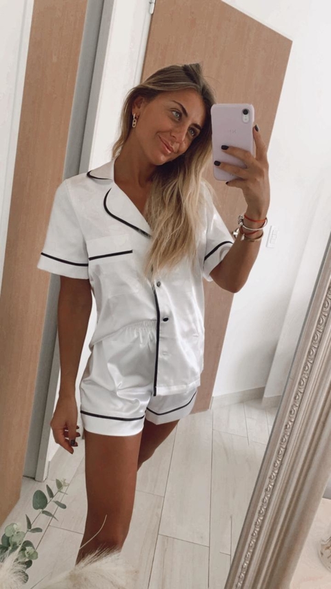 Pijama KAREN (color White) - comprar online
