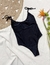 ENTERIZA CRETA NEGRA - comprar online